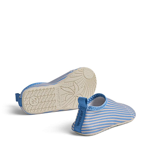 Тапочки для пляжа Wheat, голубые полоски